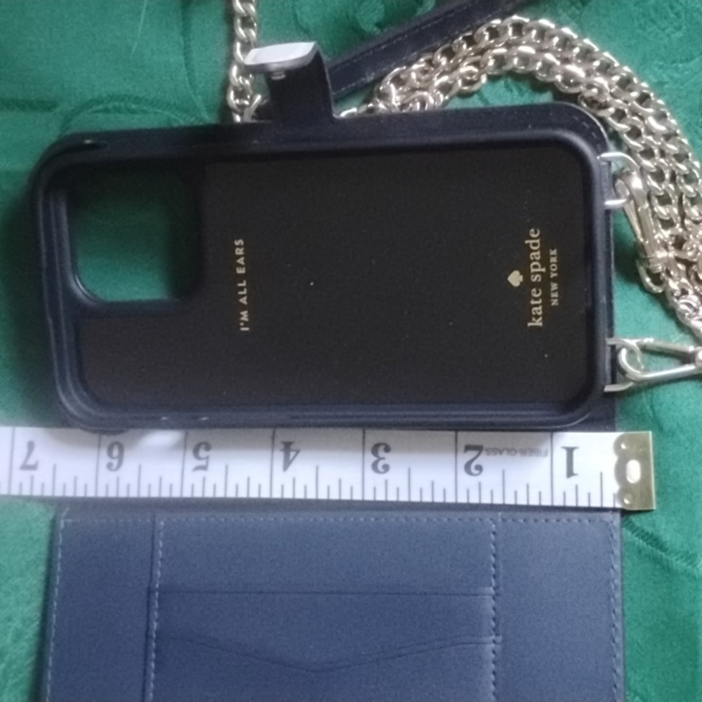 Kate Spade White Cherry Phone Case with Chain - Picture 7 of 11
